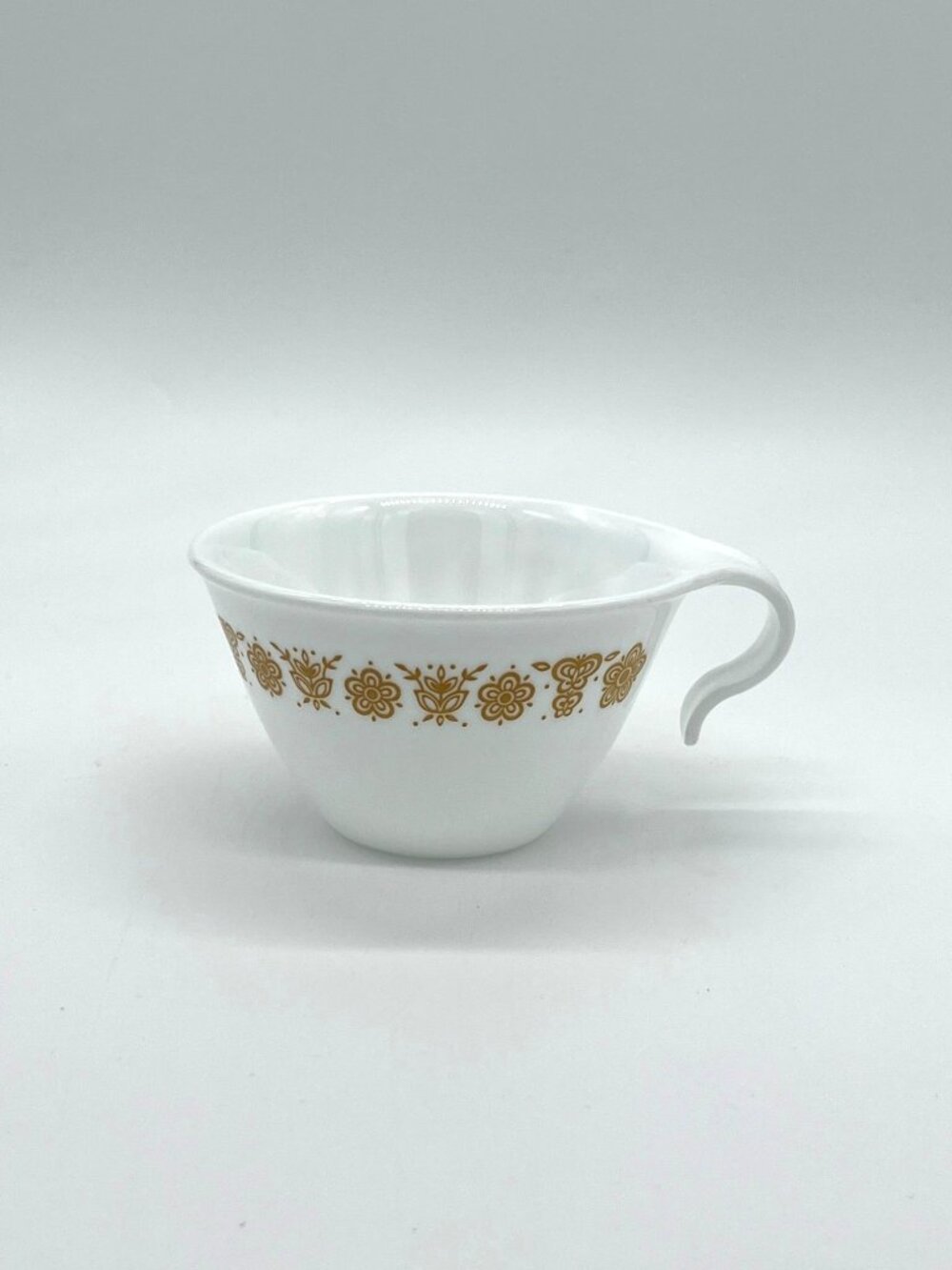 Set of 4 Vintage Corelle by Corning "Butterfly Gold" 6 oz. Tea Cup